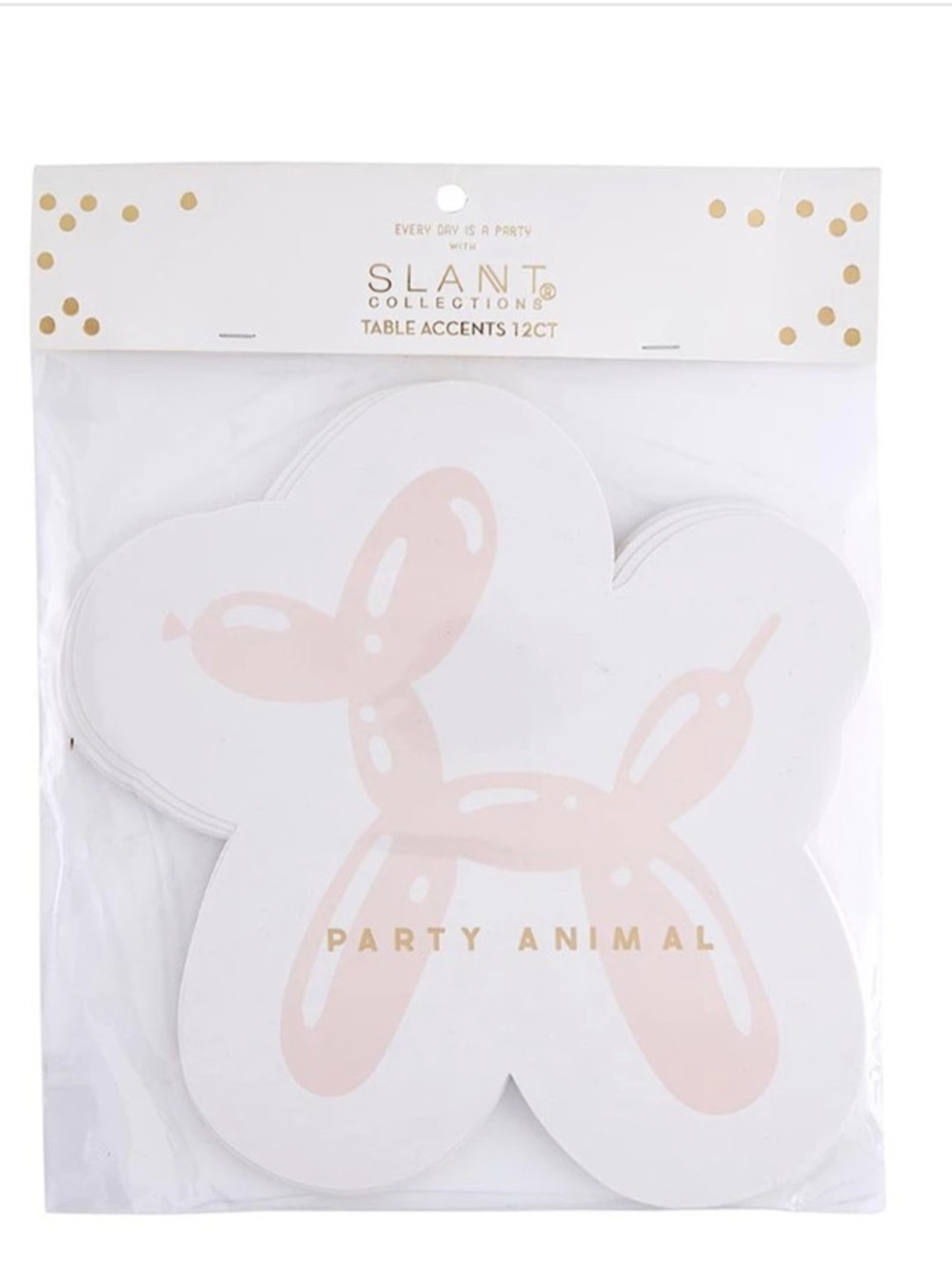 Al T Collection Party Animal Table Favors NWT SET OF 12